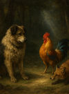 Cover of The Dog, the Rooster, & the Fox