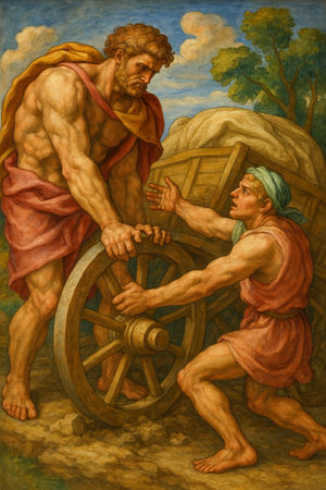 Cover of Hercules & the Wagoner