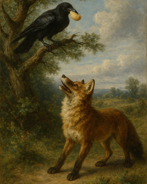 Cover of The Fox and the Crow