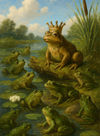 Cover of The Frogs Who Desired a King