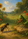 Cover of The Ant and the Grasshopper