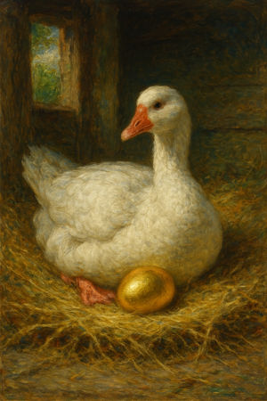 Cover of The Goose That Laid the Golden Eggs