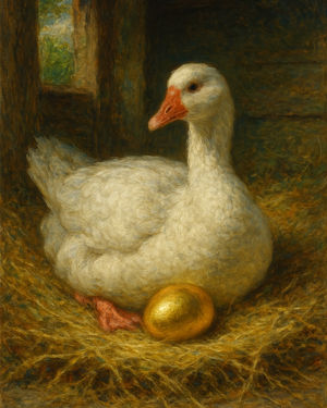 Cover of The Goose That Laid the Golden Eggs