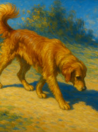 Cover of The Dog and the Shadow