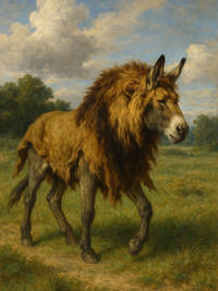 Cover of The Donkey in the Lion's Skin