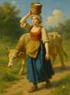 Cover of The Milkmaid and Her Pail