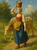 Cover of The Milkmaid and Her Pail