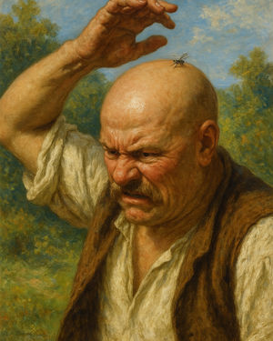 Cover of The Bald Man and the Fly