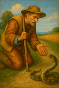 Cover of The Farmer and the Snake