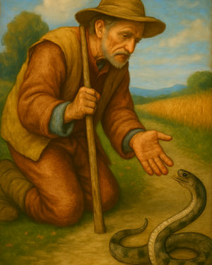 Cover of The Farmer and the Snake