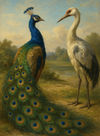 Cover of The Peacock and the Crane