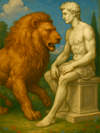 Cover of The Lion and the Statue