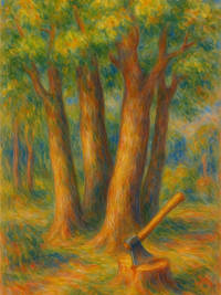 Cover of The Trees and the Axe