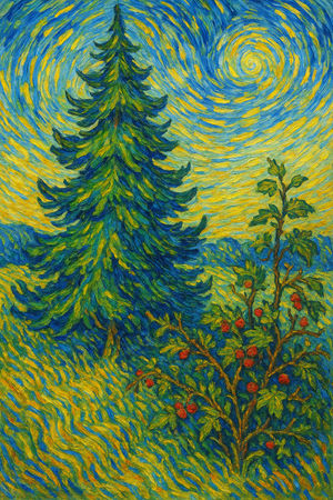Cover of The Fir Tree and the Bramble
