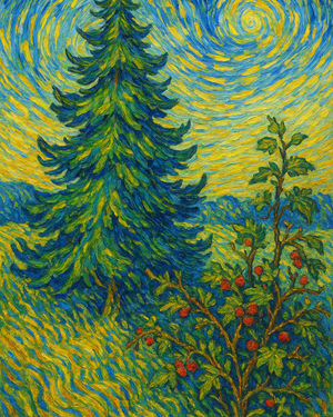 Cover of The Fir Tree and the Bramble