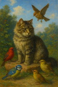 Cover of The Cat and the Birds