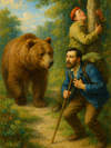 Cover of The Bear and the Two Travelers