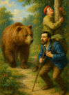 Cover of The Bear and the Two Travelers