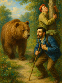 Cover of The Bear and the Two Travelers