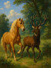 Cover of The Horse and the Stag