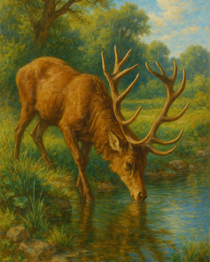 Cover of The Stag at the Pool