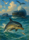 Cover of The Dolphins, the Whales, and the Sprat