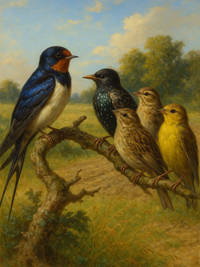 Cover of The Swallow and the Other Birds