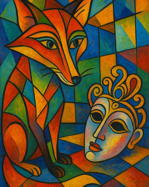 Cover of The Fox and the Mask