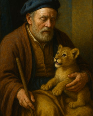 Cover of The Blind Man and the Cub