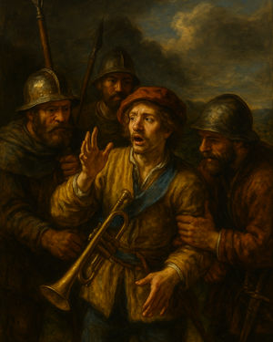 Cover of The Trumpeter Taken Prisoner