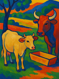 Cover of The Heifer and the Ox