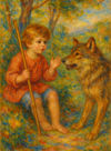 Cover of The Kid and the Wolf