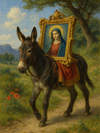 Cover of The Donkey Carrying the Image