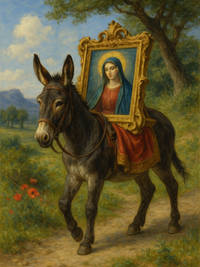 Cover of The Donkey Carrying the Image