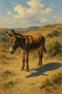 Cover of The Donkey and His Shadow
