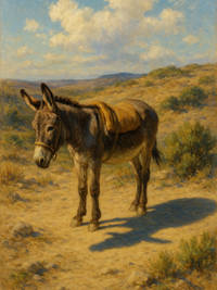 Cover of The Donkey and His Shadow