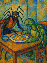 Cover of Anansi and Turtle's Dinner