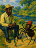 Cover of Anansi Goes Fishing