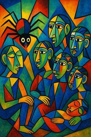 Cover of Anansi and His Six Sons