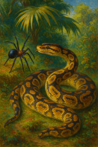 Cover of Anansi and the Python