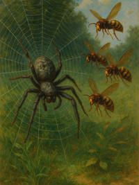 Cover of Anansi and the Hornets