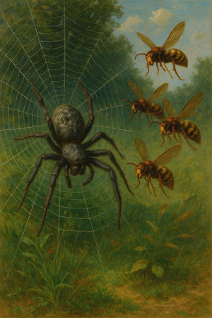 Cover of Anansi and the Hornets