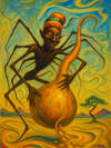 Cover of Anansi and the Magic Gourd