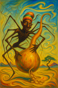Cover of Anansi and the Magic Gourd