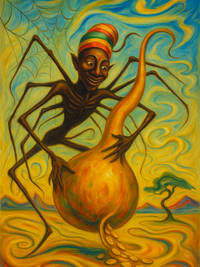 Cover of Anansi and the Magic Gourd