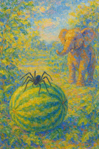 Cover of Anansi and the Talking Melon