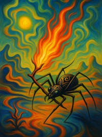 Cover of How Anansi Brought Fire to the World