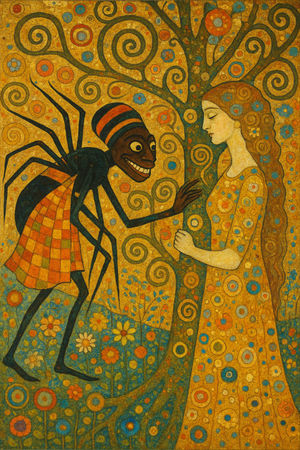 Cover of Anansi and the Tree Wife