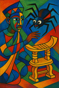 Cover of Anansi and the Golden Stool