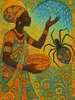 Cover of Anansi and the Rain Ceremony